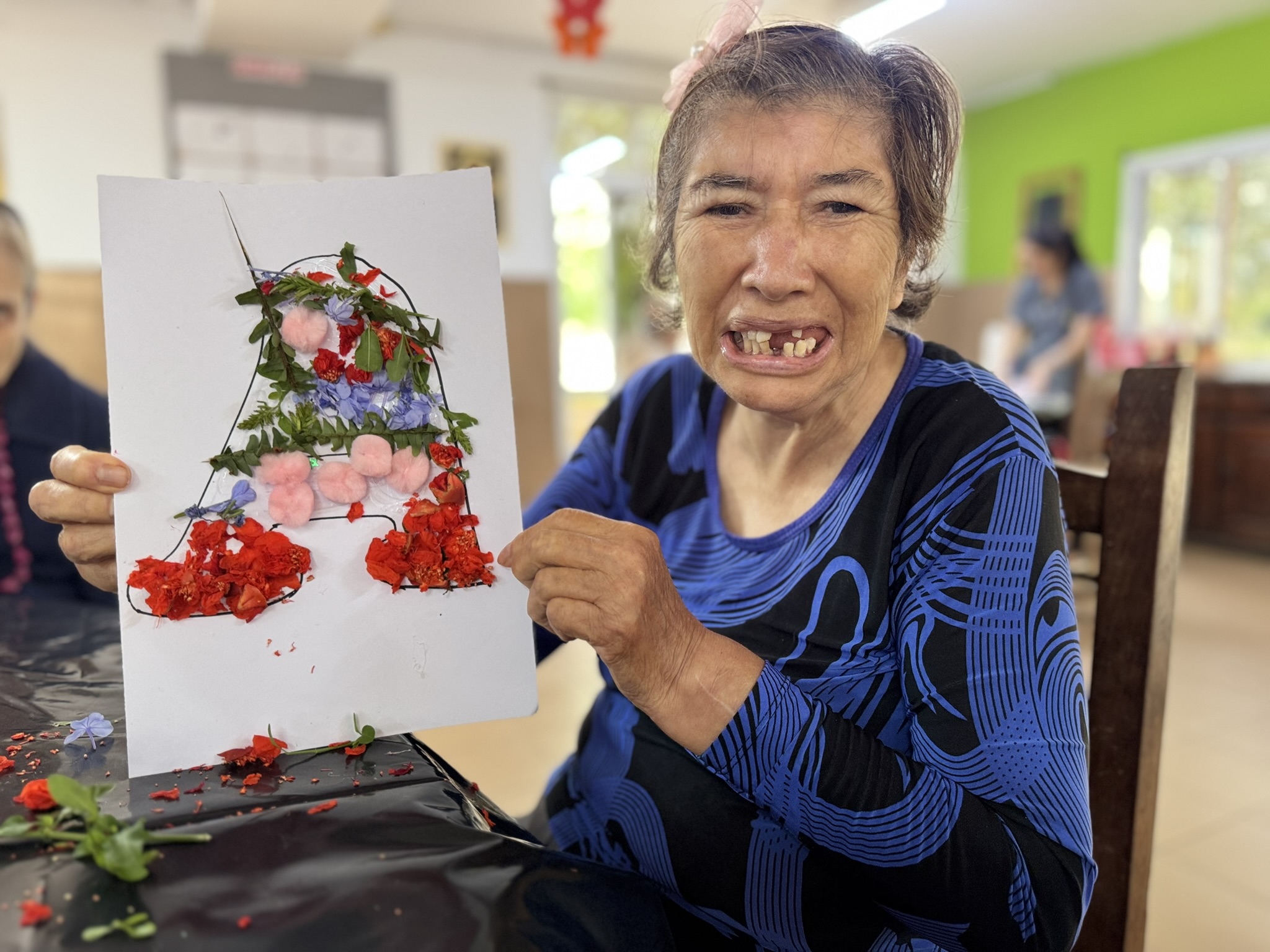 Trabajo terapéutico en taller